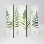 FERN MAJESTY Dekorativ rumsavdelare – 5 paneler