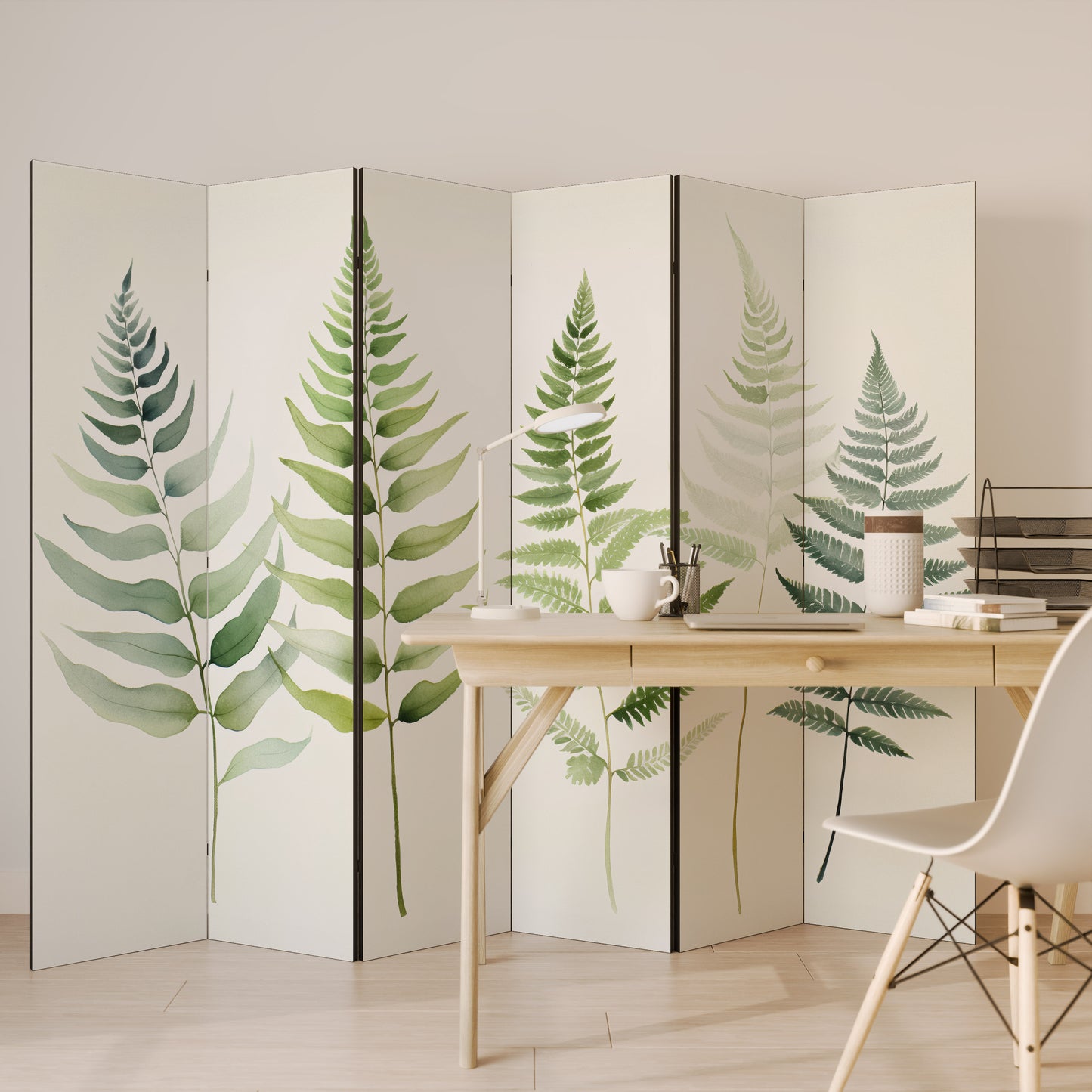 FERN MAJESTY Rumsavdelare 6 paneler