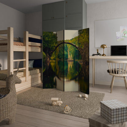SERENE REFLECTIONS REALM Decorative 4-Panel Room Divider