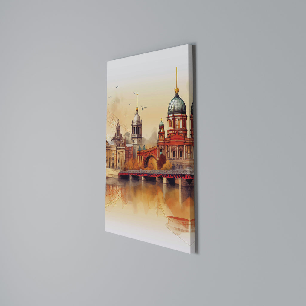 BERLIN SPIRIT Vertical Canvas Print