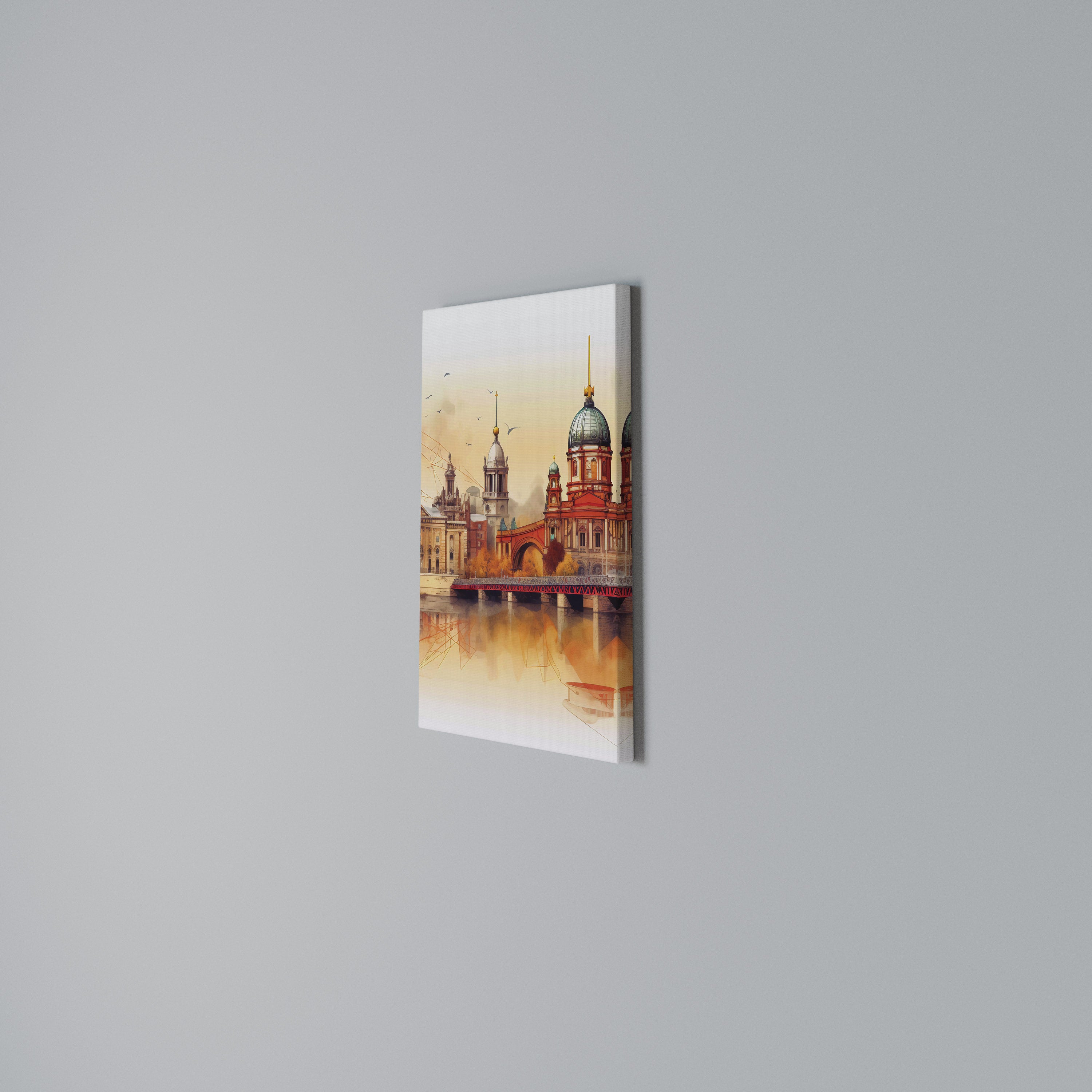 BERLIN SPIRIT Vertical Canvas Print