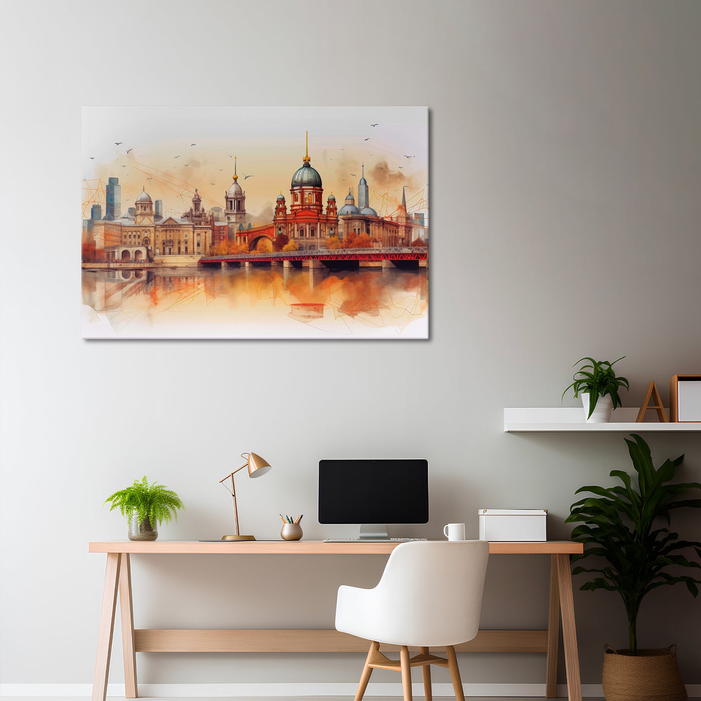 BERLIN SPIRIT Horizontal Canvas Print
