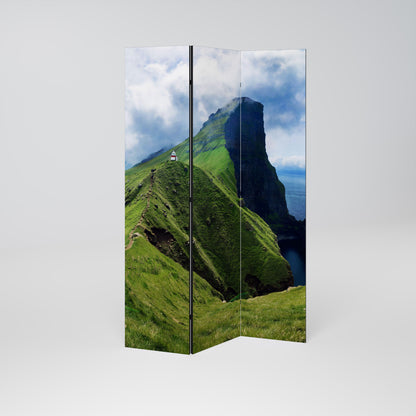 CLIFFS OF TRANQUILITY Dekorativ rumsavdelare – 3 paneler