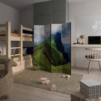 CLIFFS OF TRANQUILITY Decorative 4-Panel Room Divider