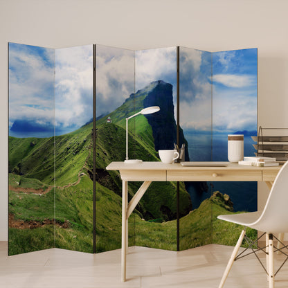 CLIFFS OF TRANQUILITY Rumsavdelare 6 paneler