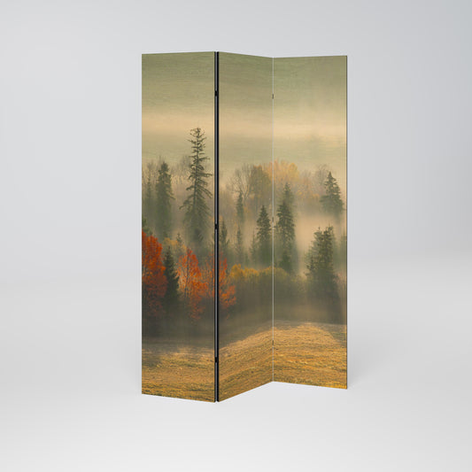 GILDING HOURS Decorative 3-Panel Room Divider