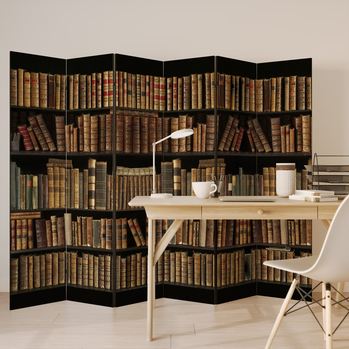 SHELVES OF TIME Rumsavdelare 6 paneler