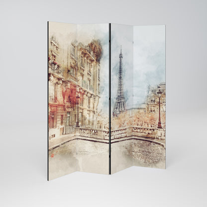PARISIAN DAYDREAM Rumsavdelare 4 paneler