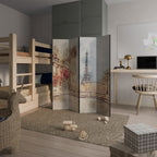 PARISIAN DAYDREAM 4-Panel Room Divider