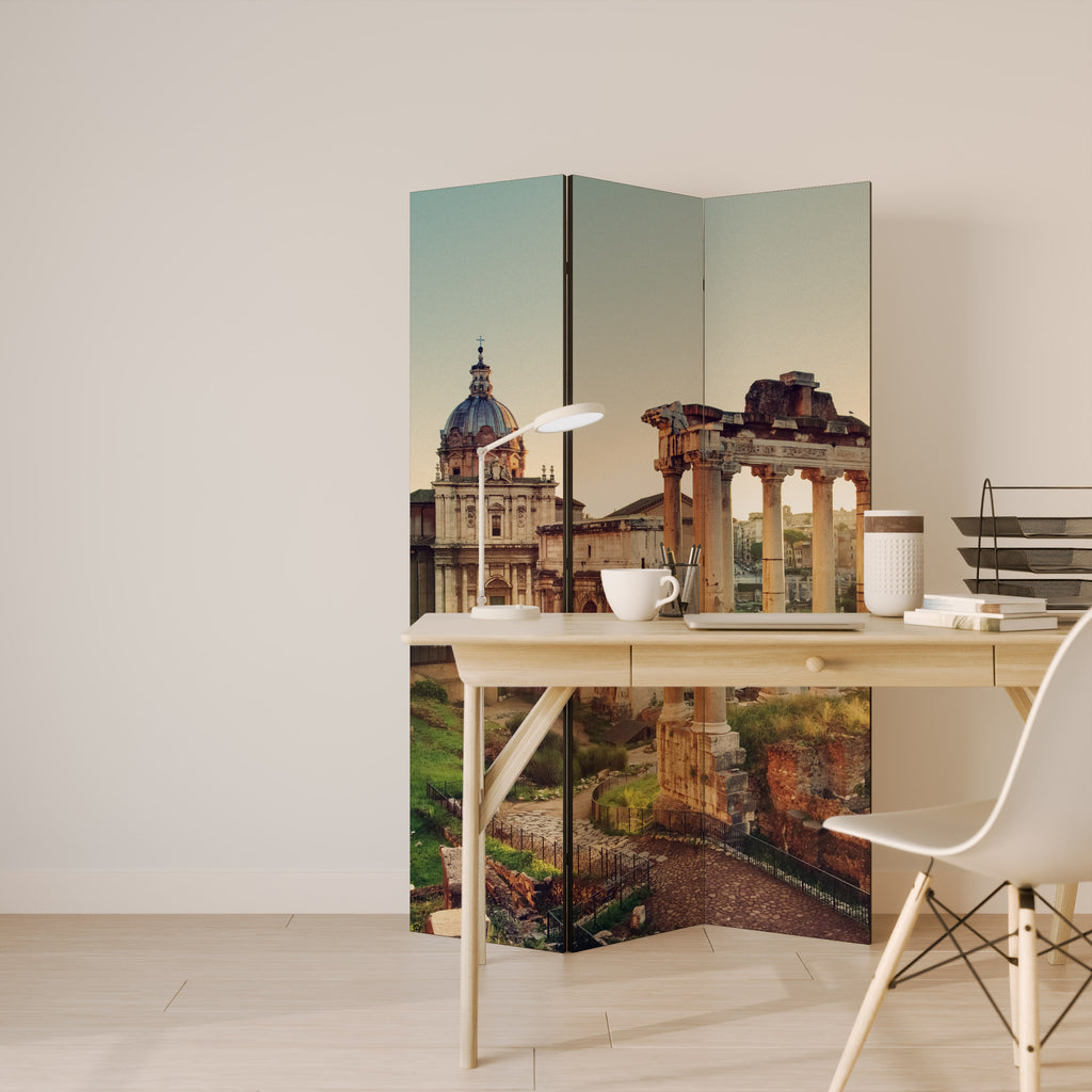 MARVELS OF THE PAST Dekorativ rumsavdelare – 3 paneler