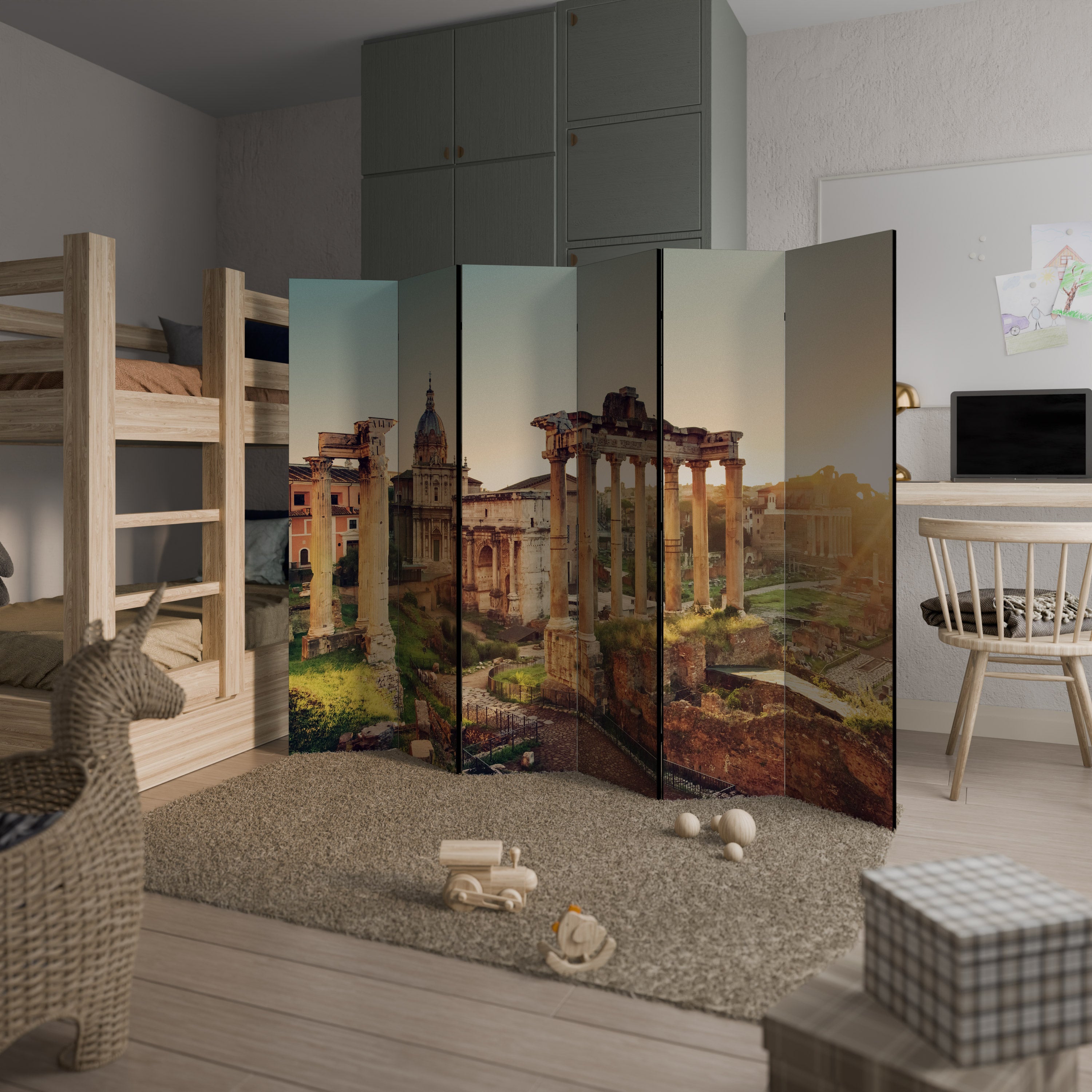 MARVELS OF THE PAST Rumsavdelare 6 paneler