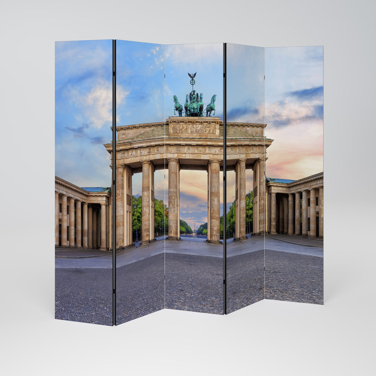 PILLARS OF MEMORY Dekorativ rumsavdelare – 5 paneler