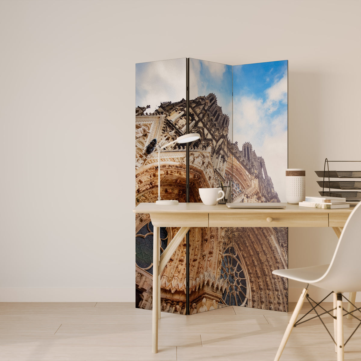 MYSTICAL ANGLES REVEALED Dekorativ rumsavdelare – 3 paneler