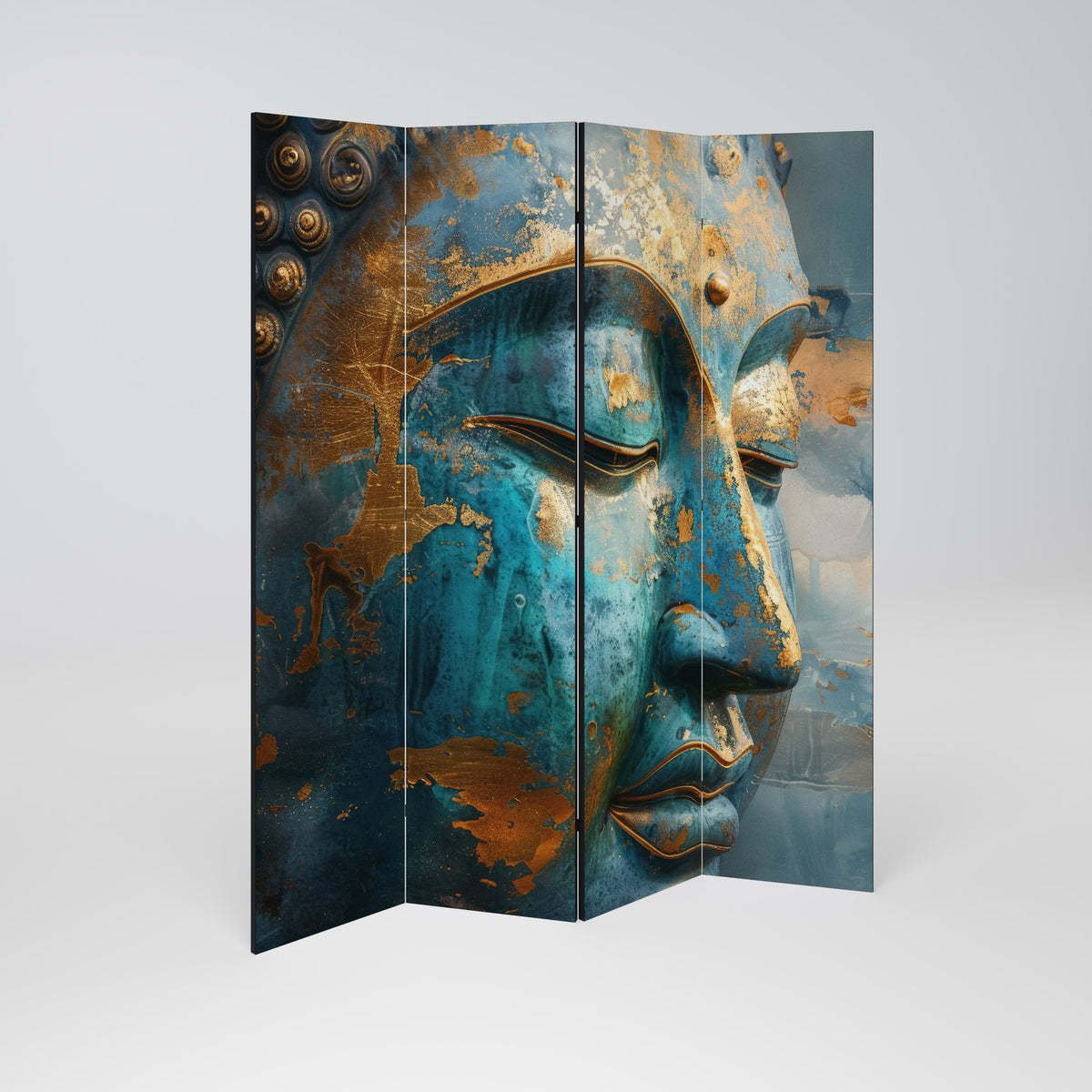 ENIGMATIC STILLNESS Rumsavdelare 4 paneler