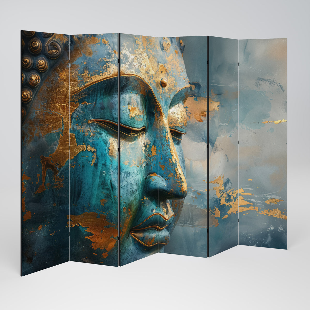 ENIGMATIC STILLNESS Rumsavdelare 6 paneler