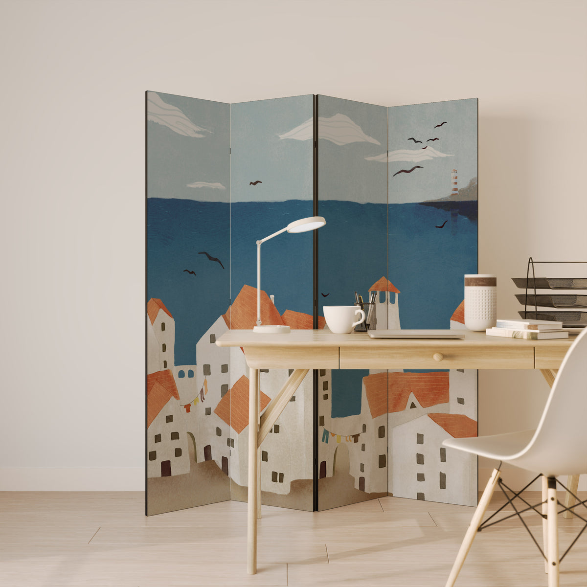 COASTLAND VILLAGE Rumsavdelare 4 paneler