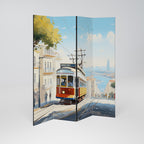 TRAMWAY DREAMSCAPE 4-Panel Room Divider
