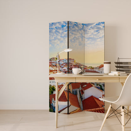ROOFTOP RADIANCE Dekorativ rumsavdelare – 3 paneler
