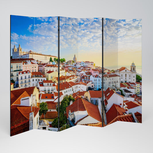 ROOFTOP RADIANCE Dekorativ rumsavdelare med 6 paneler