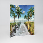 BREEZY COASTAL RETREAT Rumsavdelare 4 paneler