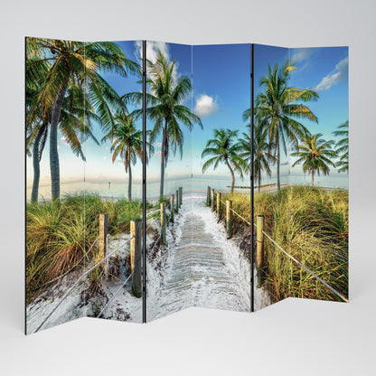 BREEZY COASTAL RETREAT Rumsavdelare 6 paneler