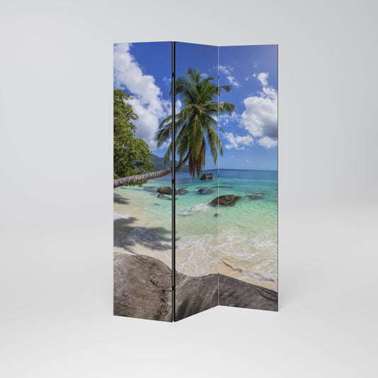 OASIS OF CALM Dekorativ rumsavdelare med 3 paneler