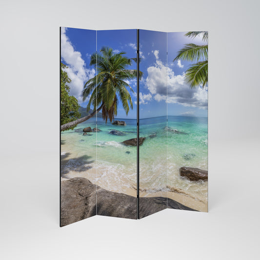 OASIS OF CALM Dekorativ rumsavdelare med 4 paneler
