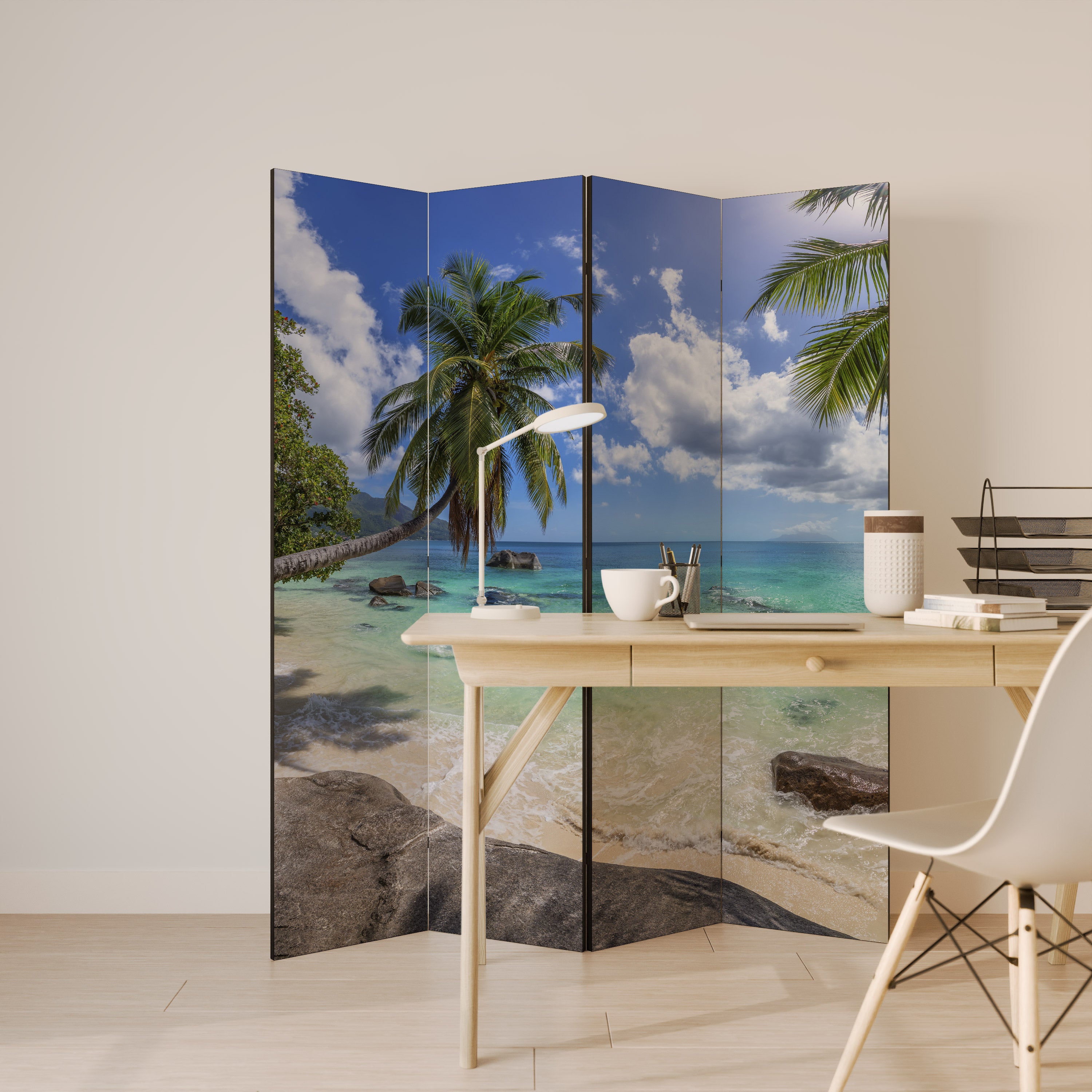 OASIS OF CALM Rumsavdelare 4 paneler