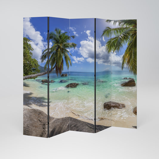 OASIS OF CALM Dekorativ rumsavdelare med 5 paneler