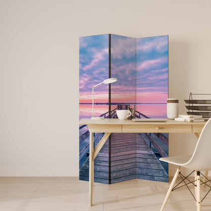 PASTEL PROMENADE Dekorativ rumsavdelare – 3 paneler