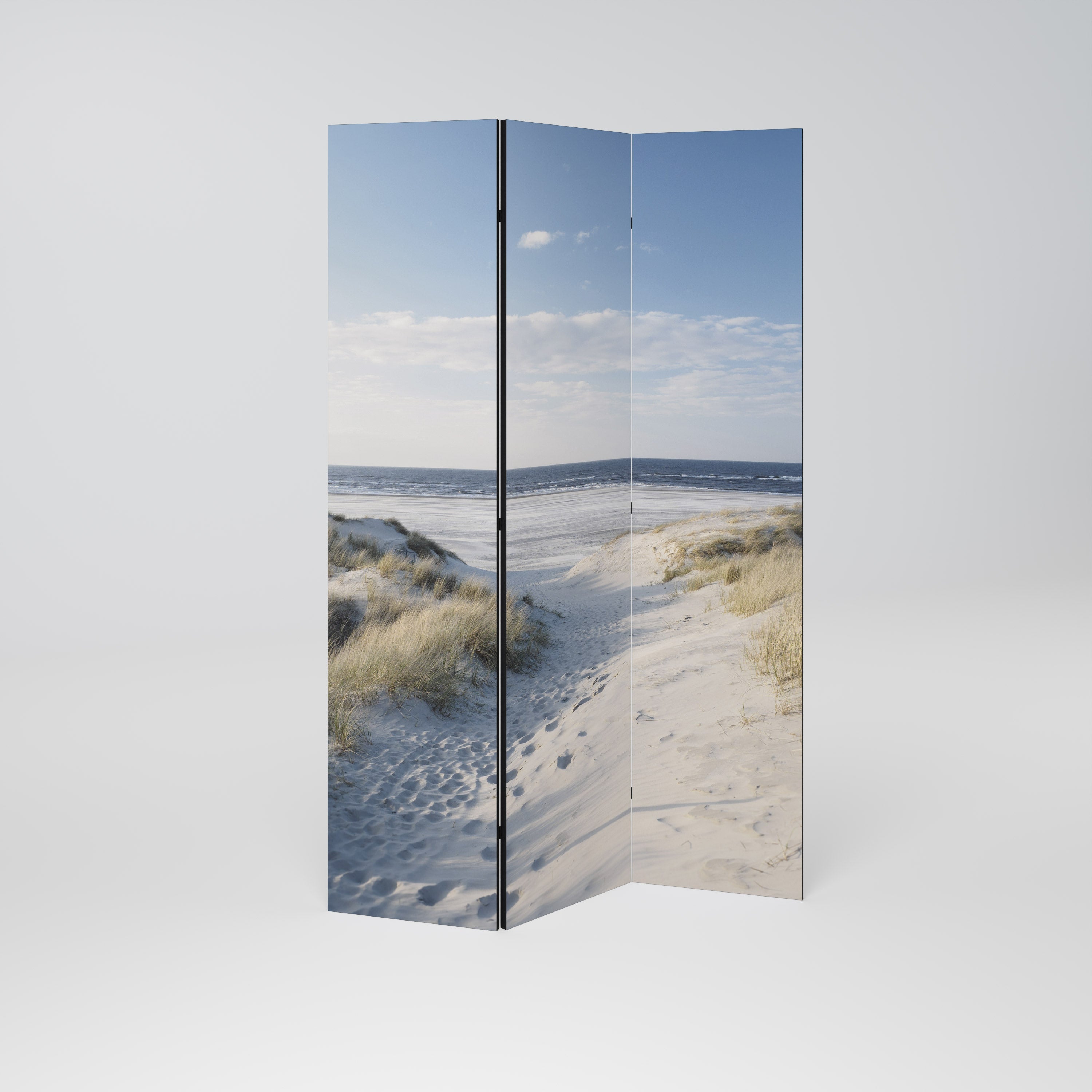 SEASIDE DREAMING Dekorativ rumsavdelare med 3 paneler