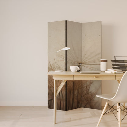 Dekorativ rumsavdelare med 3 paneler EARTH BREATH