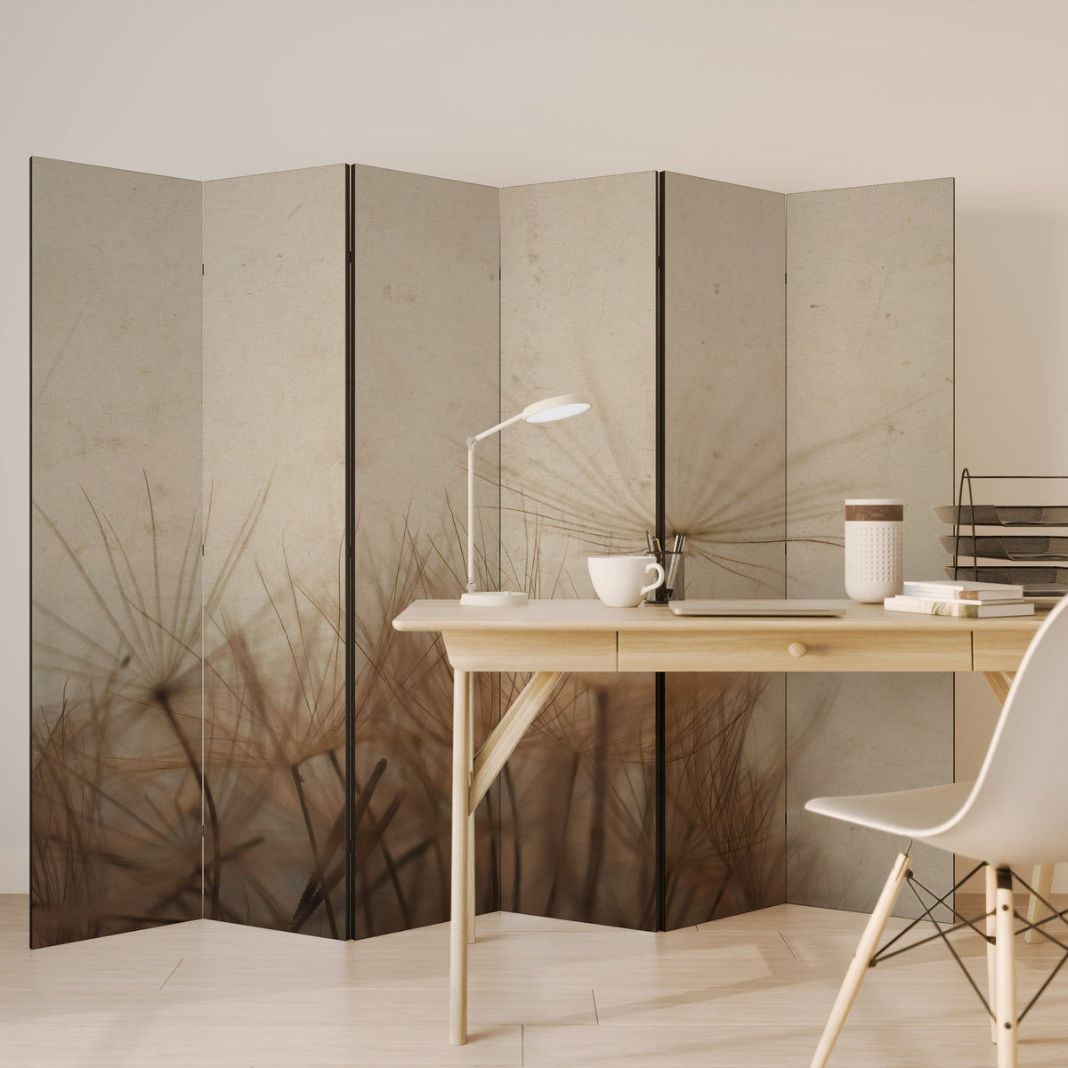 EARTH BREATH 6-Panel Room Divider