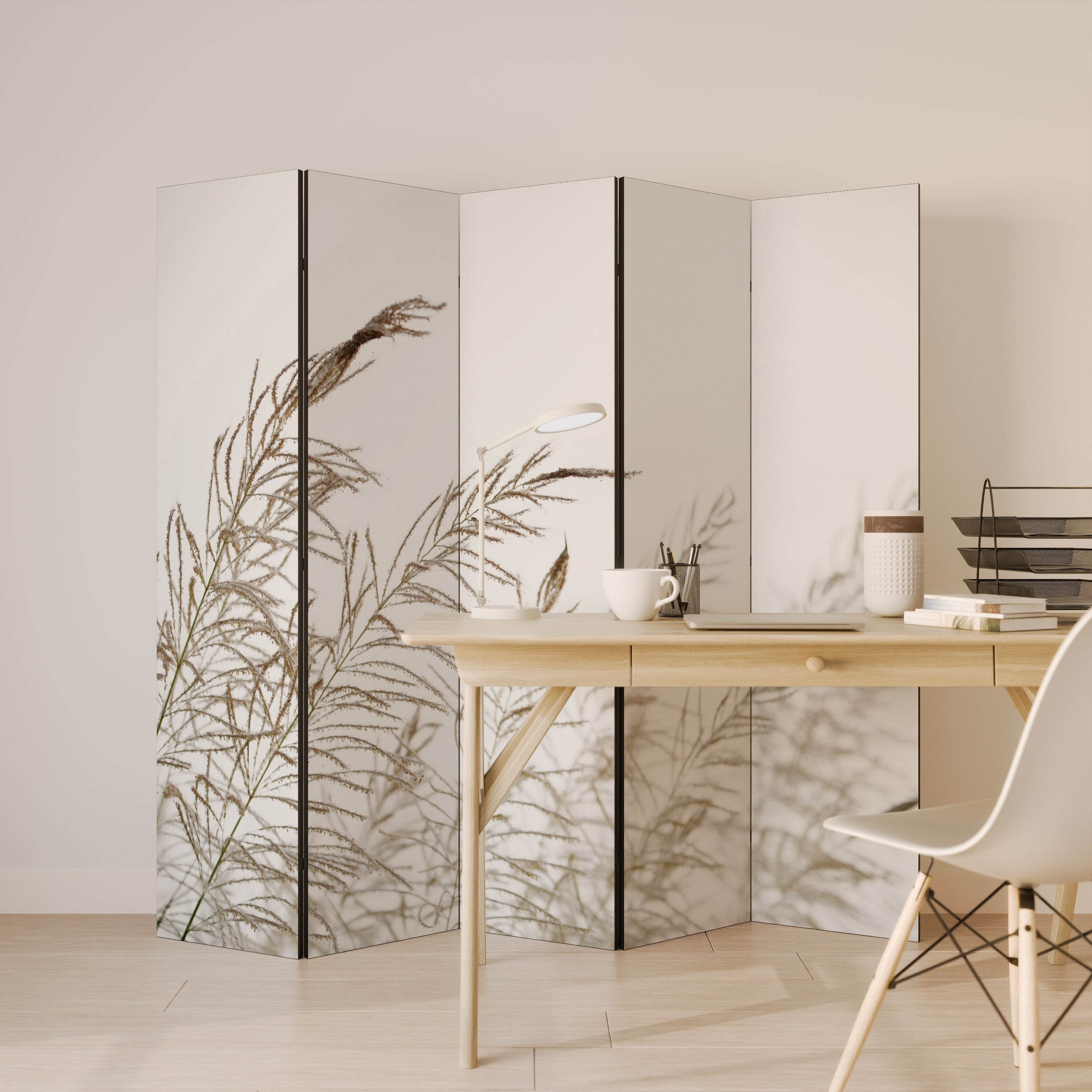 WHISPERING WINDS 5-panelers rumsavdelare