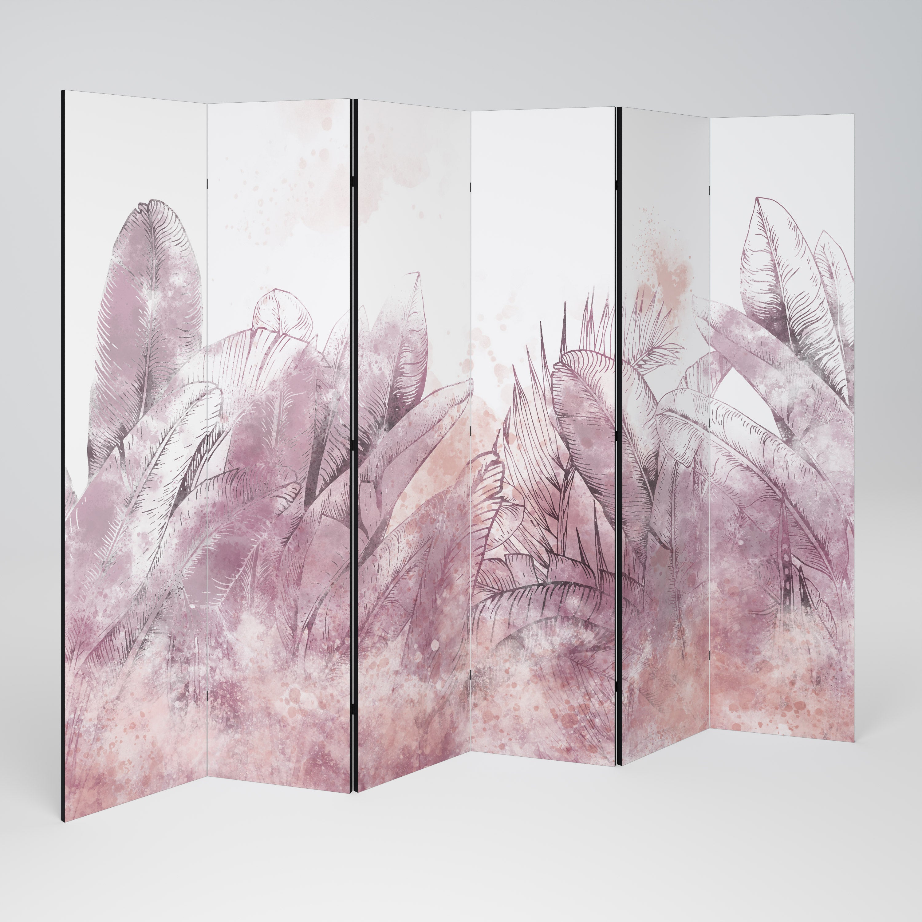 TROPICAL GLAM Rumsavdelare 6 paneler