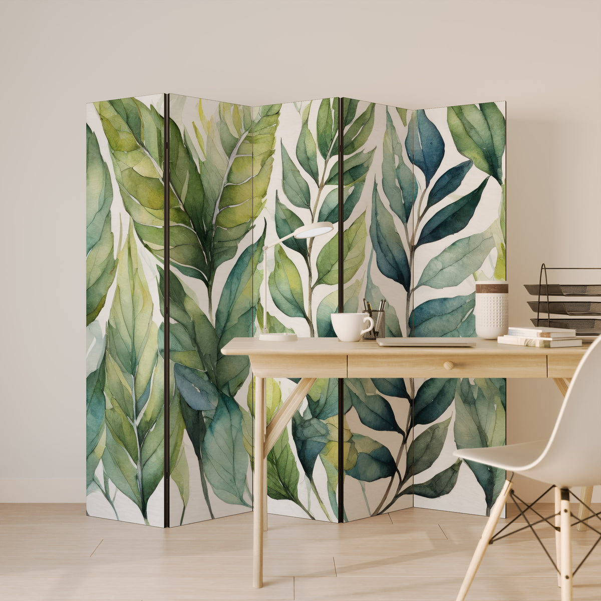 VERDURE SCAPE Dekorativ rumsavdelare – 5 paneler