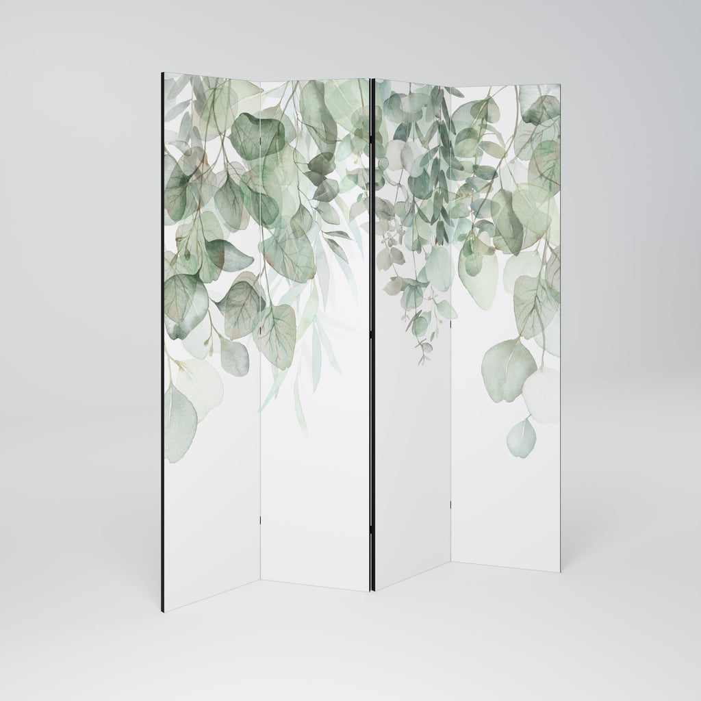 PURE VERDURE Dekorativ rumsavdelare med 4 paneler