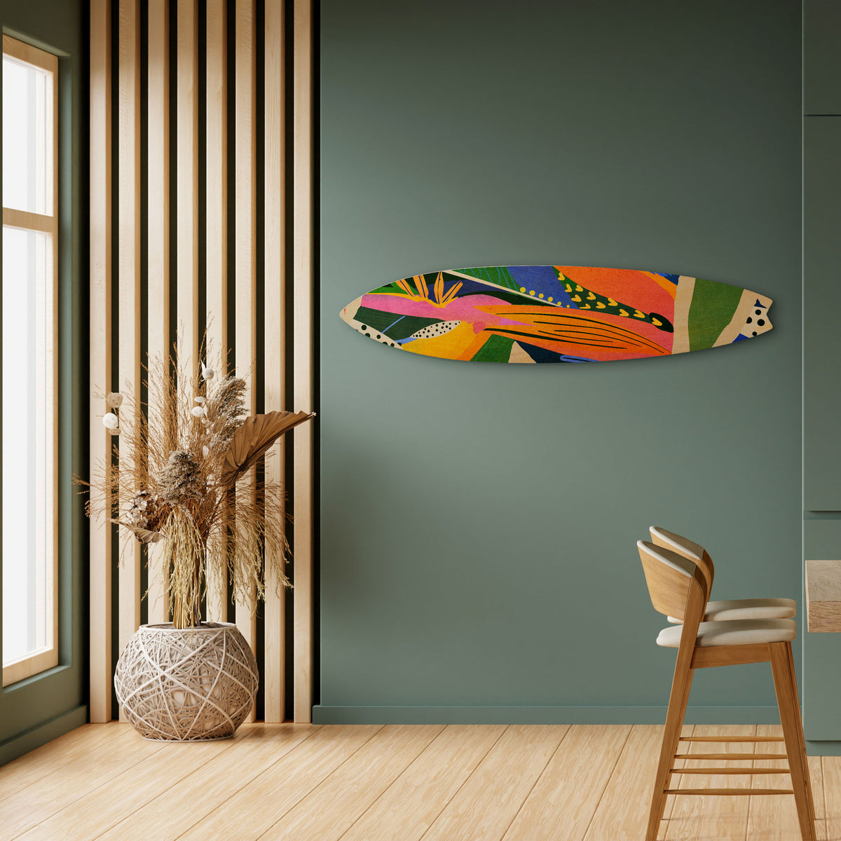 RAMPANT VEGETATION Surfboard Decorative Panel
