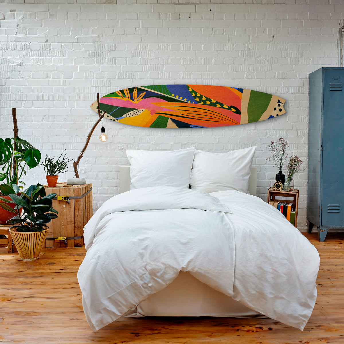 RAMPANT VEGETATION Dekorativ Surfbräda