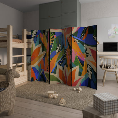 RAMPANT VEGETATION Decorative 6-Panel Room Divider