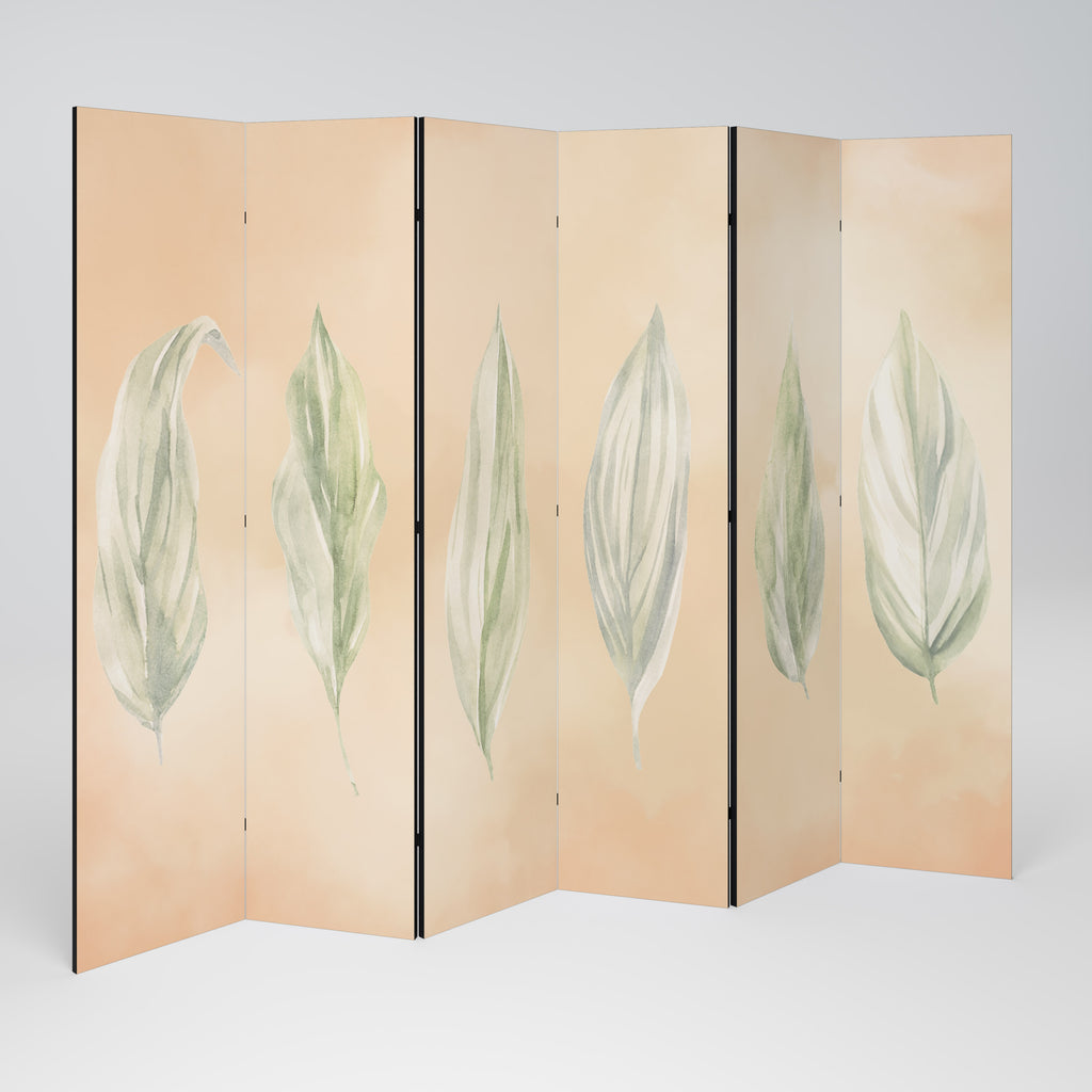 LEAFY HARMONY 6-Panel Room Divider
