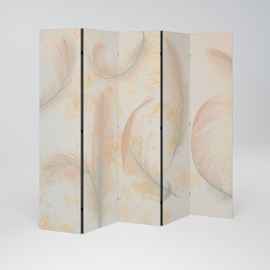 AURA OF LIGHT 5-Panel Room Divider