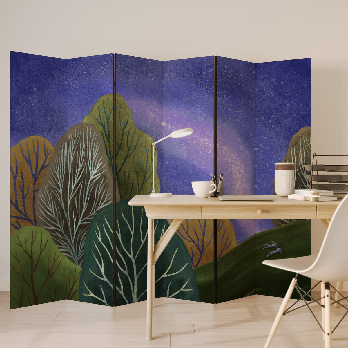 STARLIT VIBE Rumsavdelare 6 paneler