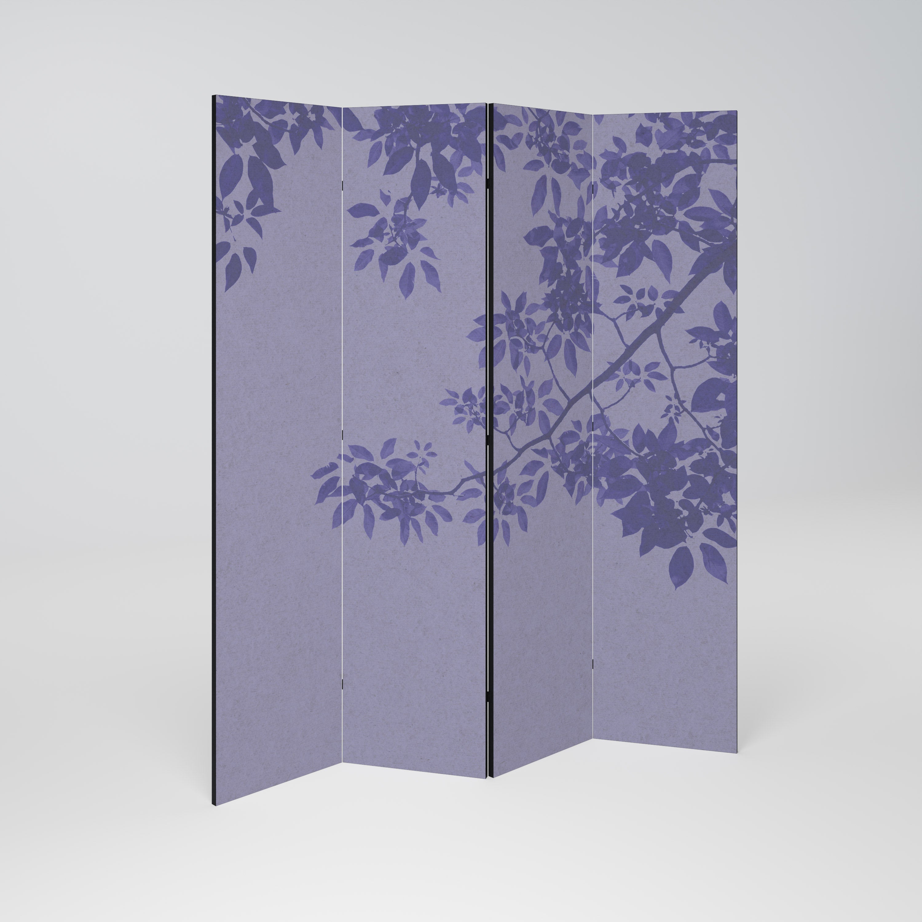 ELEGANT LEAFY VEIL Rumsavdelare 4 paneler
