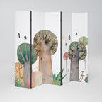 FLIGHT OVER Dekorativ rumsavdelare – 5 paneler