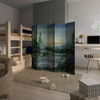 FOREST SUNSET 5-Panel Room Divider
