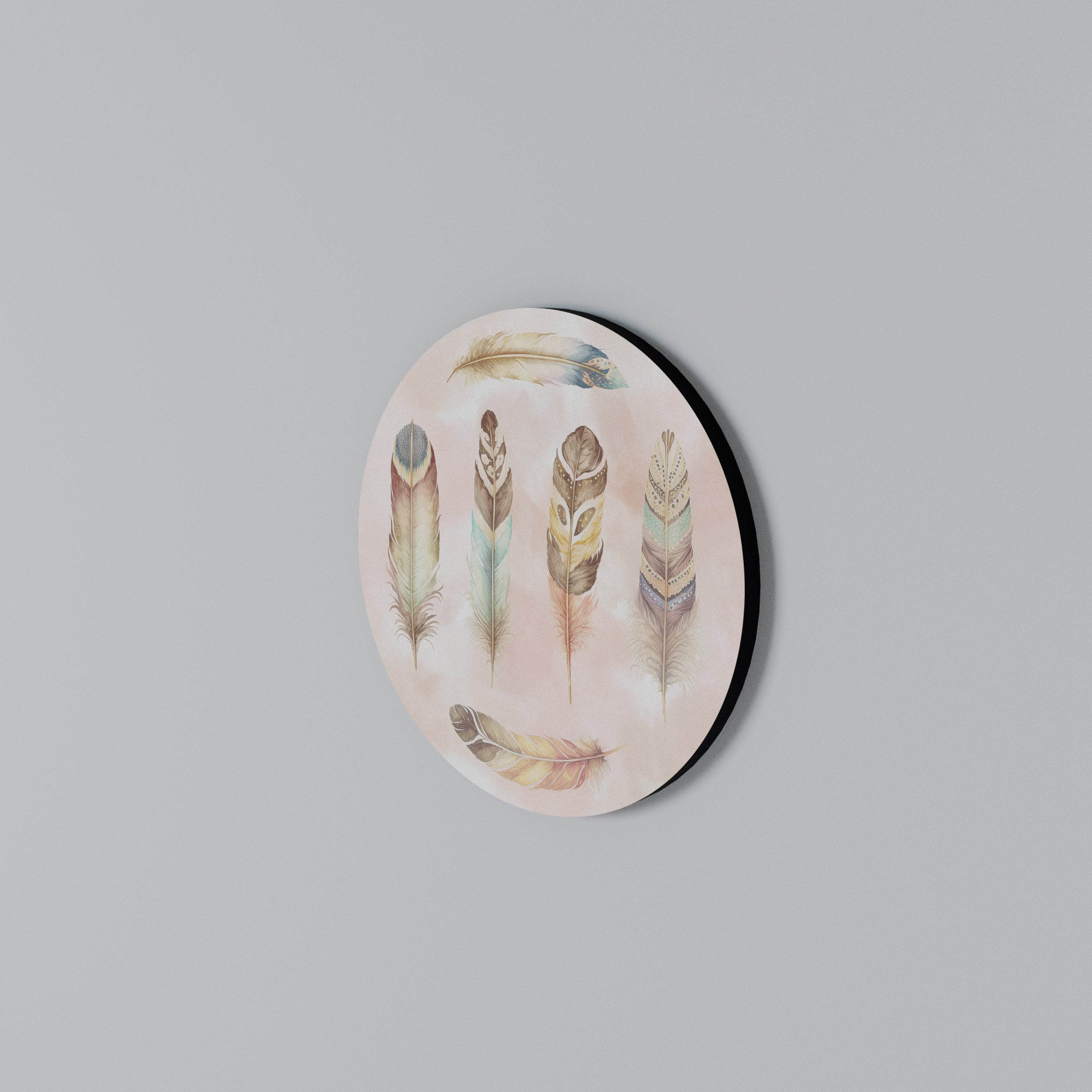 THE DELIQUESCE Rund väggdekor