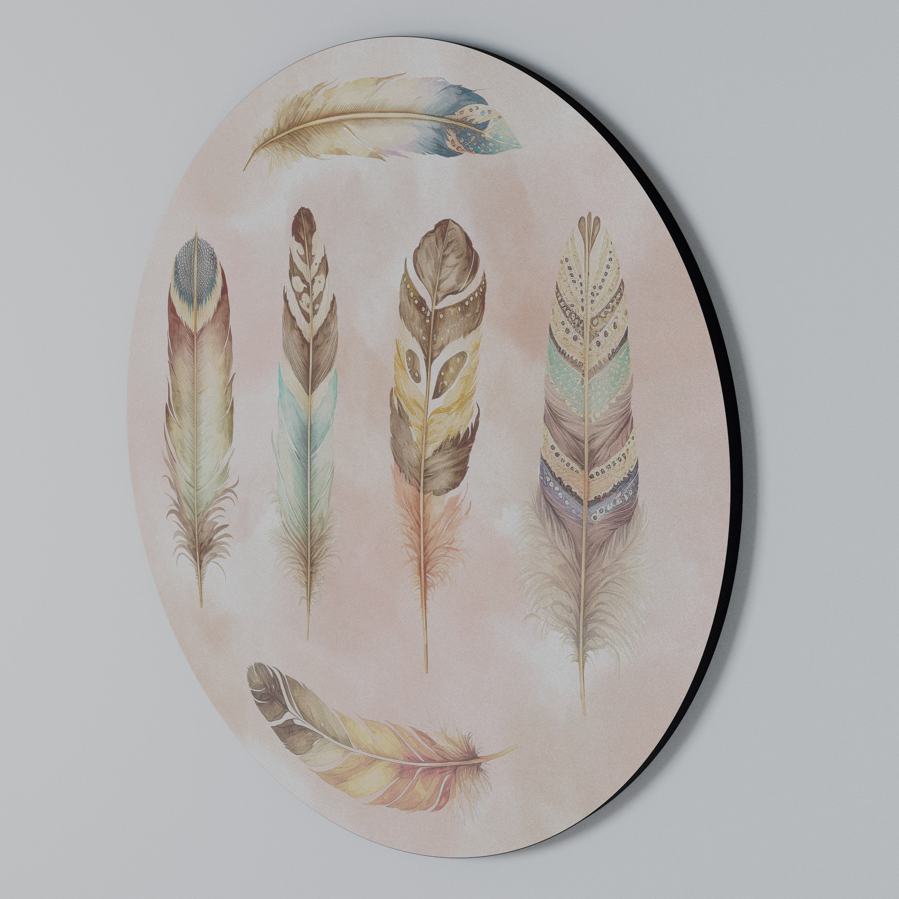 THE DELIQUESCE Rund väggdekor