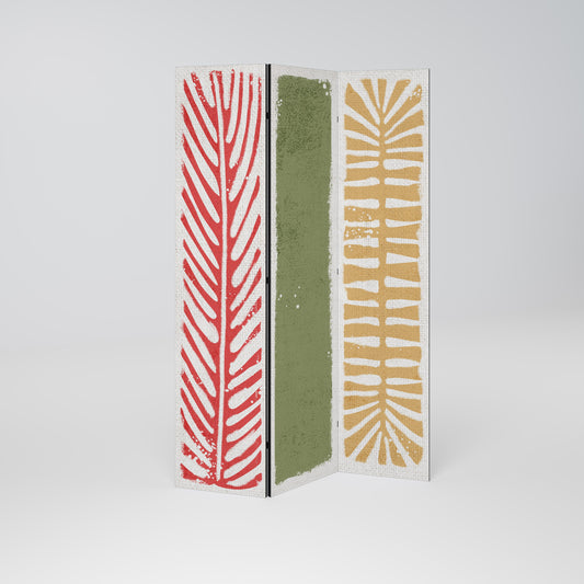 GREENERY WALK Decorative 3-Panel Room Divider