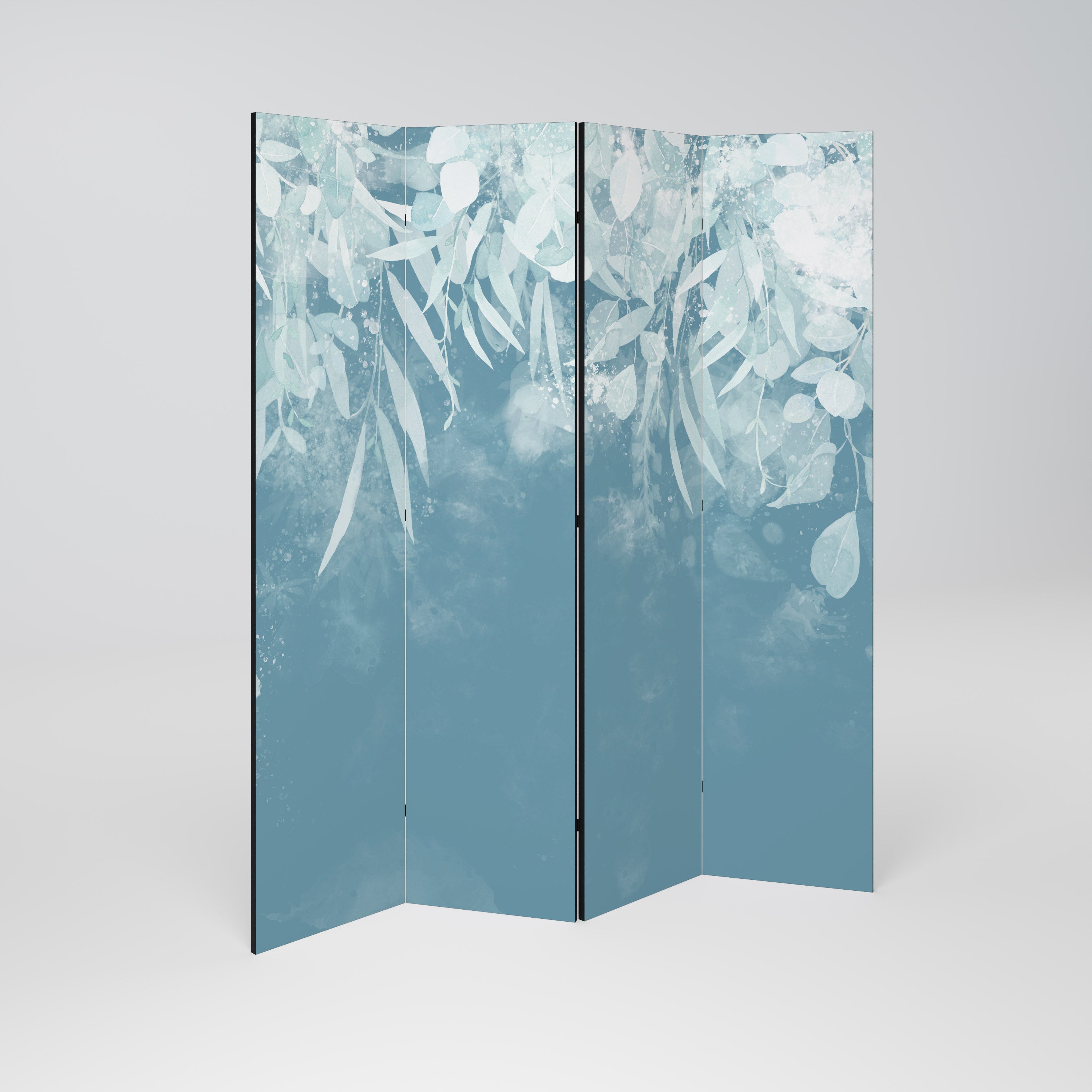 ELEGANT NATURES EMBRACE Dekorativ rumsavdelare med 4 paneler